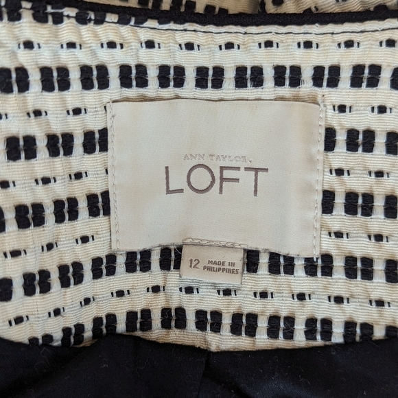 Ann Taylor Blazer Jacket White - Picture 6 of 6